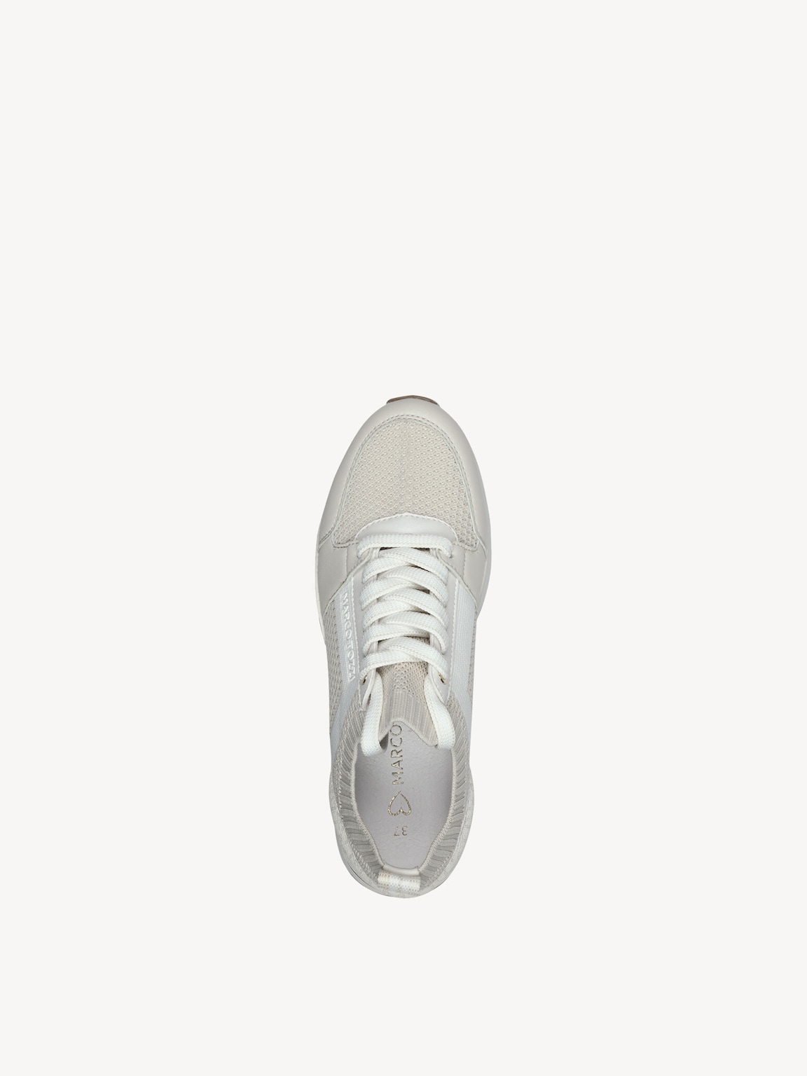 Marco Tozzi, Sneaker - beige CREAM COMB, immagine 3 di 6