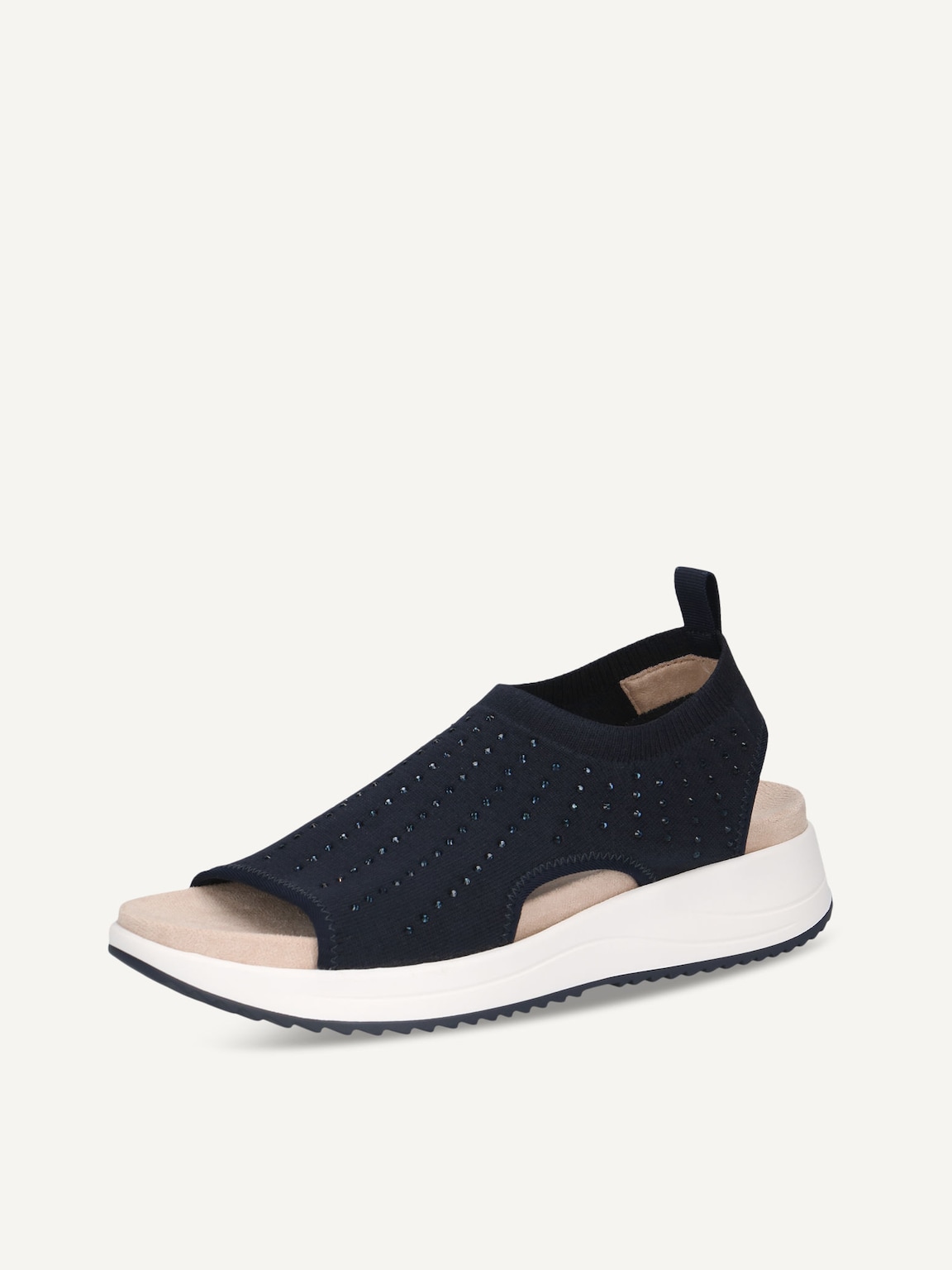 Caprice, Sandal - blue OCEAN KNIT, image 1 of 5