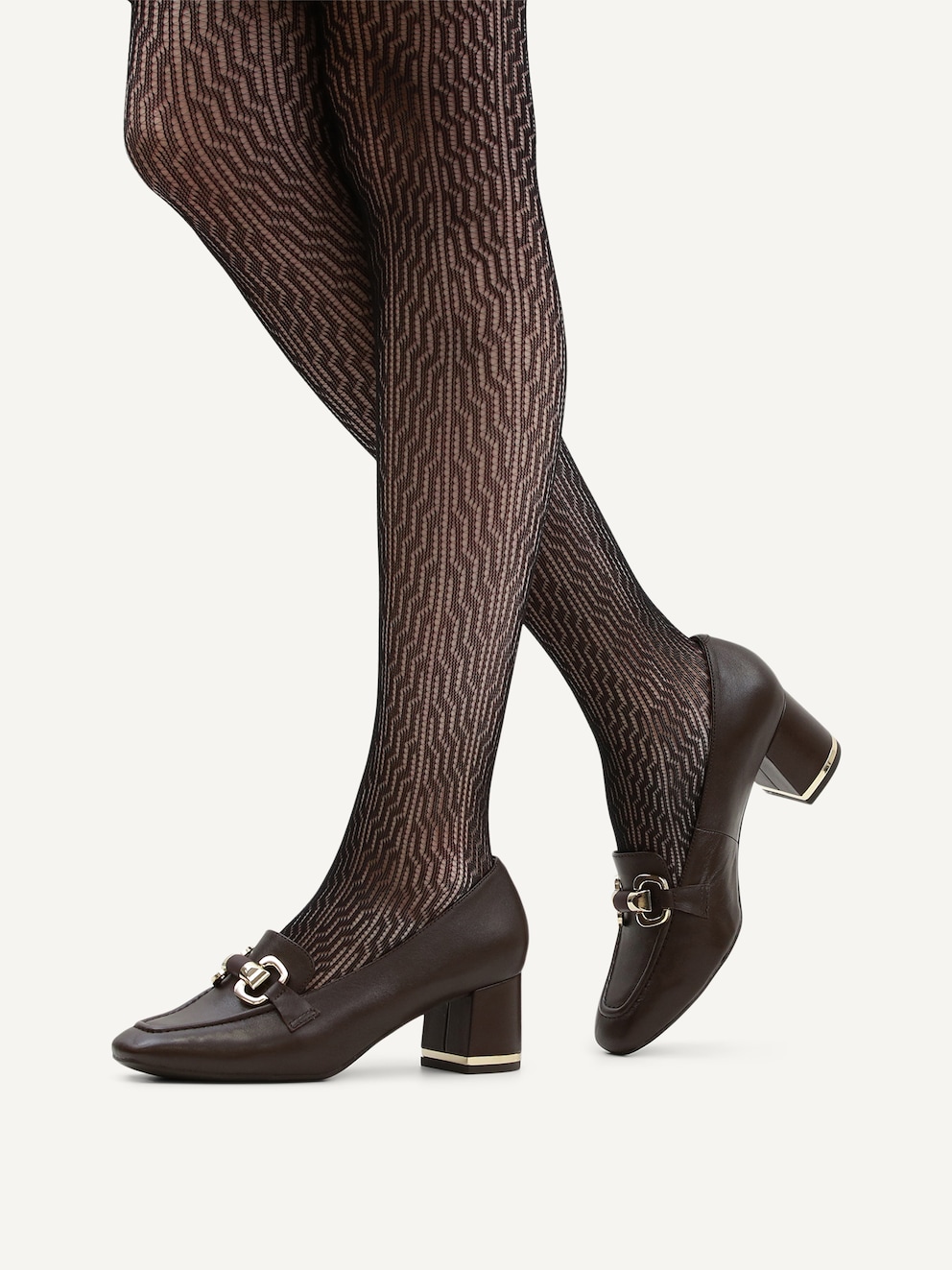 Caprice, Slipper en cuir - marron DK BROWN NAPPA, image 2 sur 6