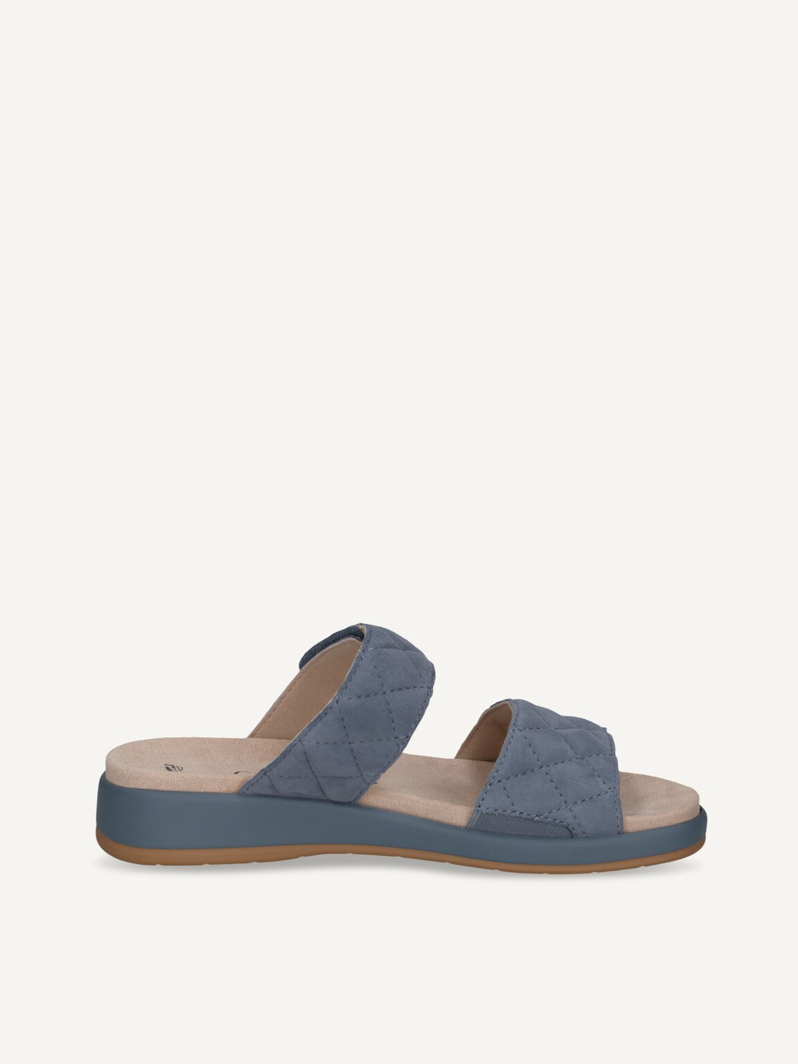Caprice, Leather Mule - blue LT.BLUE SUEDE, image 4 of 6