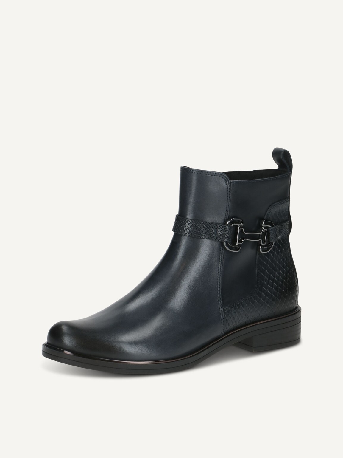 Caprice, Leather Bootie - blue OCEAN COMB, image 1 of 5
