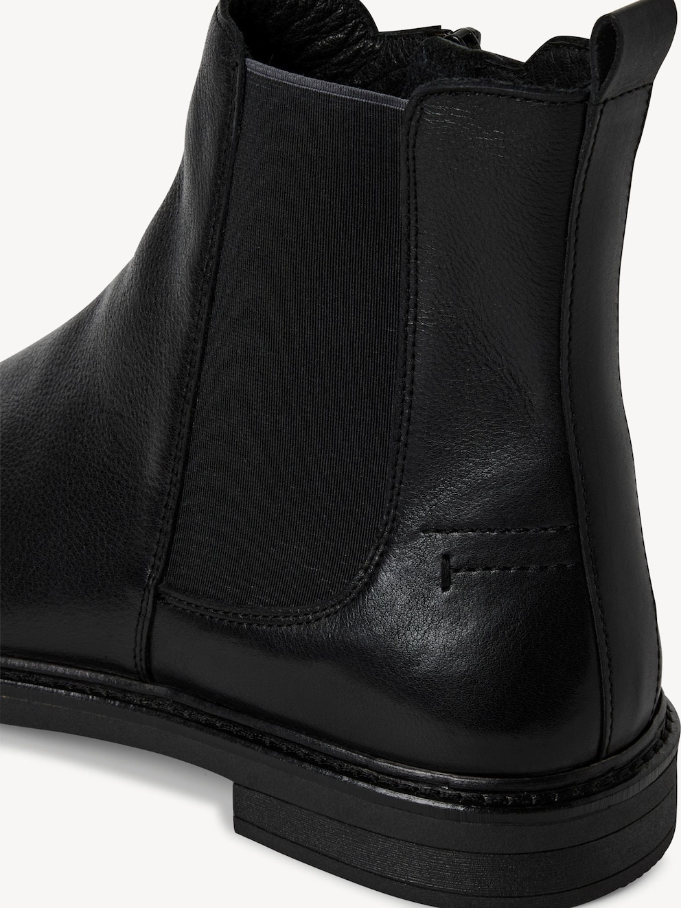 Marco Tozzi, Leren Chelseaboot - zwart BLACK, afbeelding 4 van 6