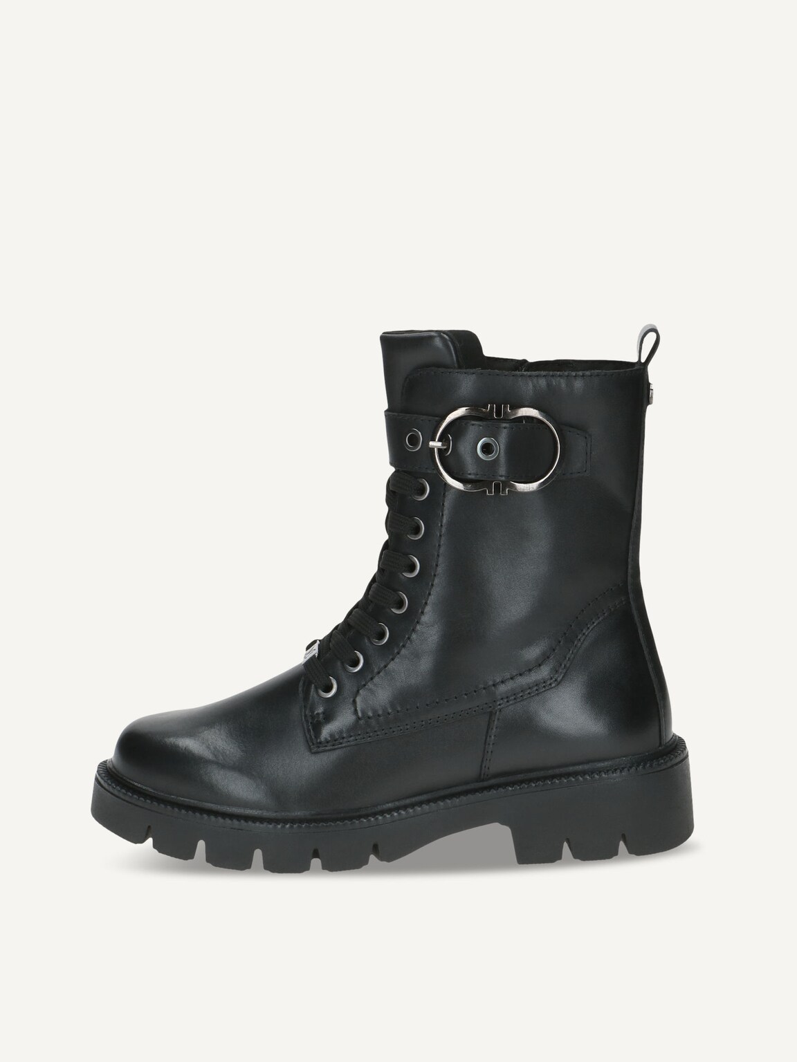 Caprice, Leather Bootie - black warm lining BLACK NAPPA, image 2 of 5