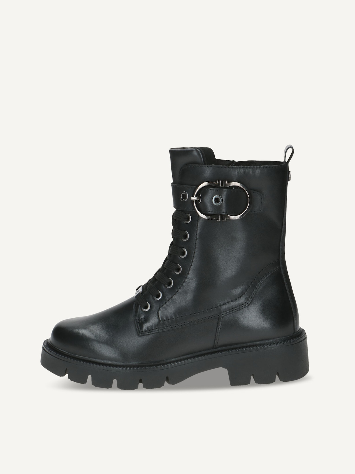 Caprice, Bottine en cuir - noir doublure chaude BLACK NAPPA, image 1 sur 5