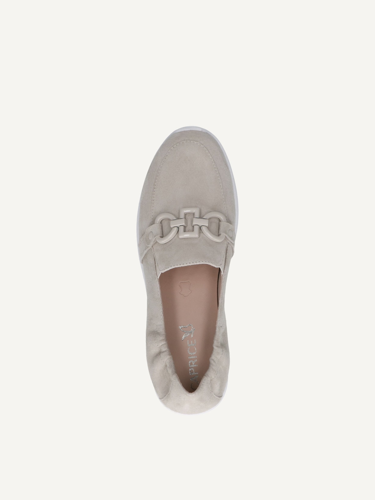 Caprice, Slipper en cuir - gris LT.GREY SUEDE, image 4 sur 5