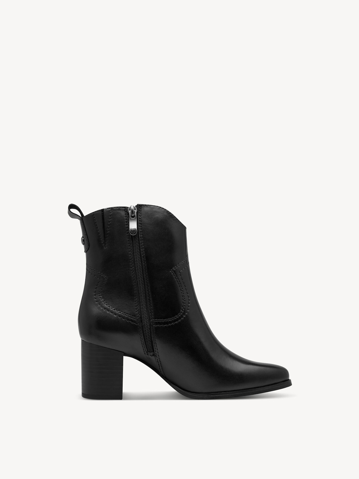 Marco Tozzi, Lederstiefelette - schwarz BLACK NAPPA, Bild 7 von 7