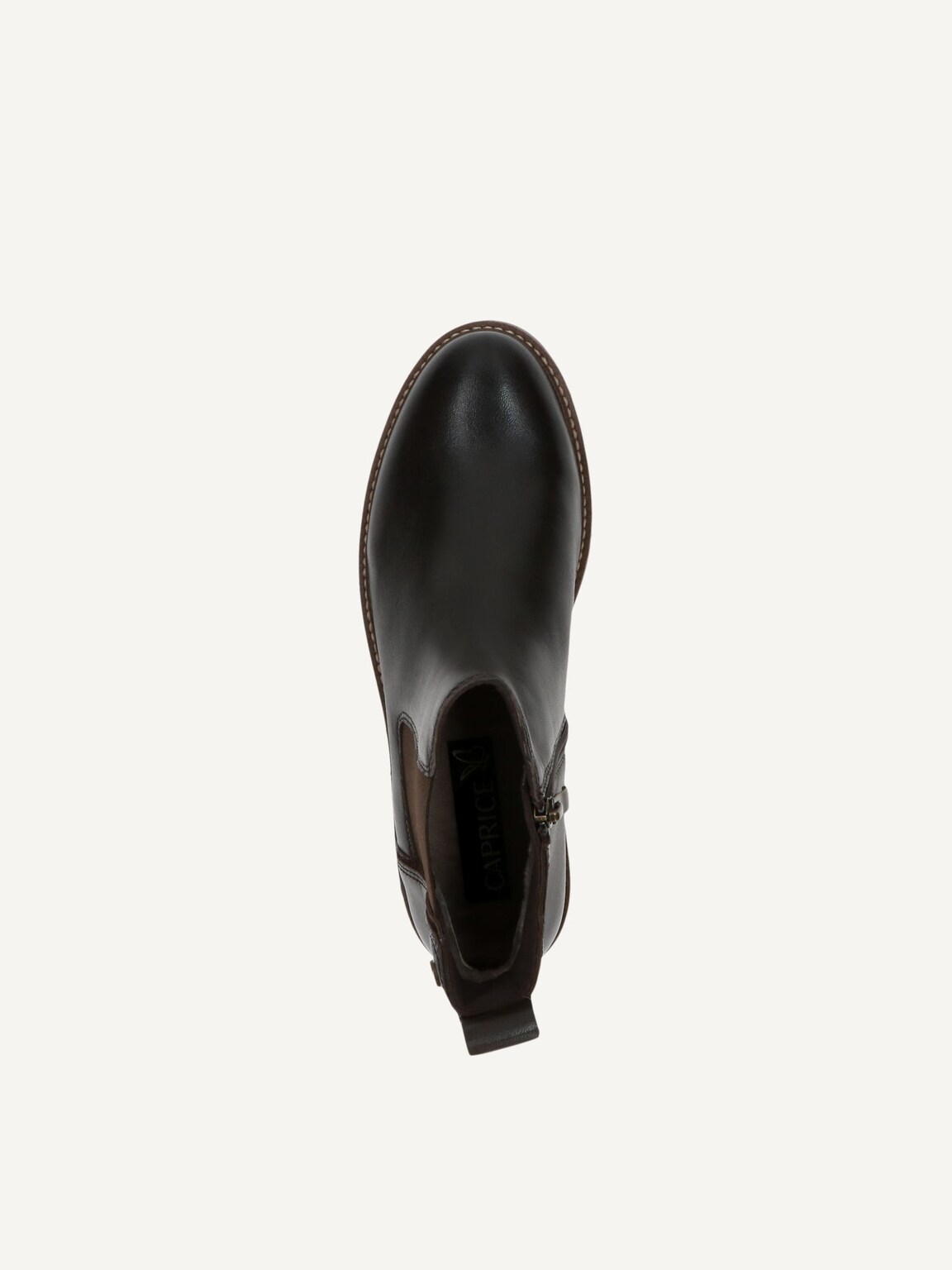 Caprice, Chelsea boot - brown DK BROWN NAPPA, image 6 of 6