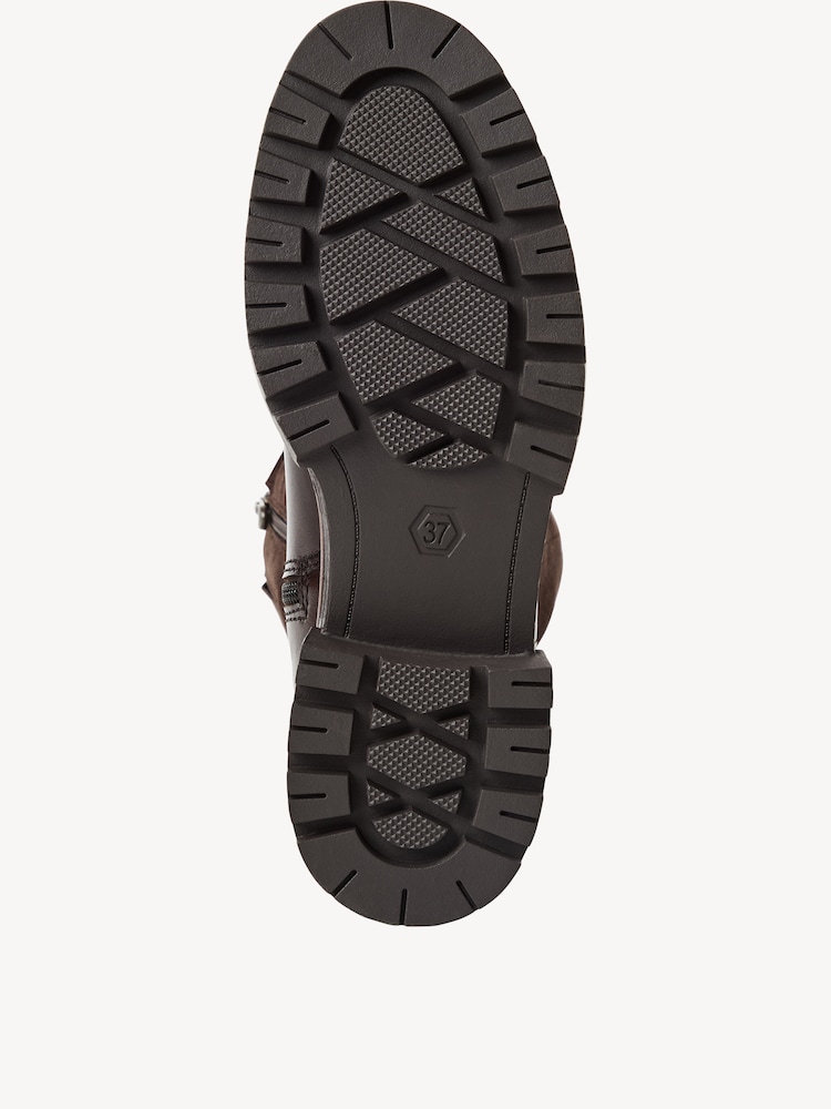 Marco Tozzi, Boots - brown warm lining, MOCCA COMB, Image 5 of 7