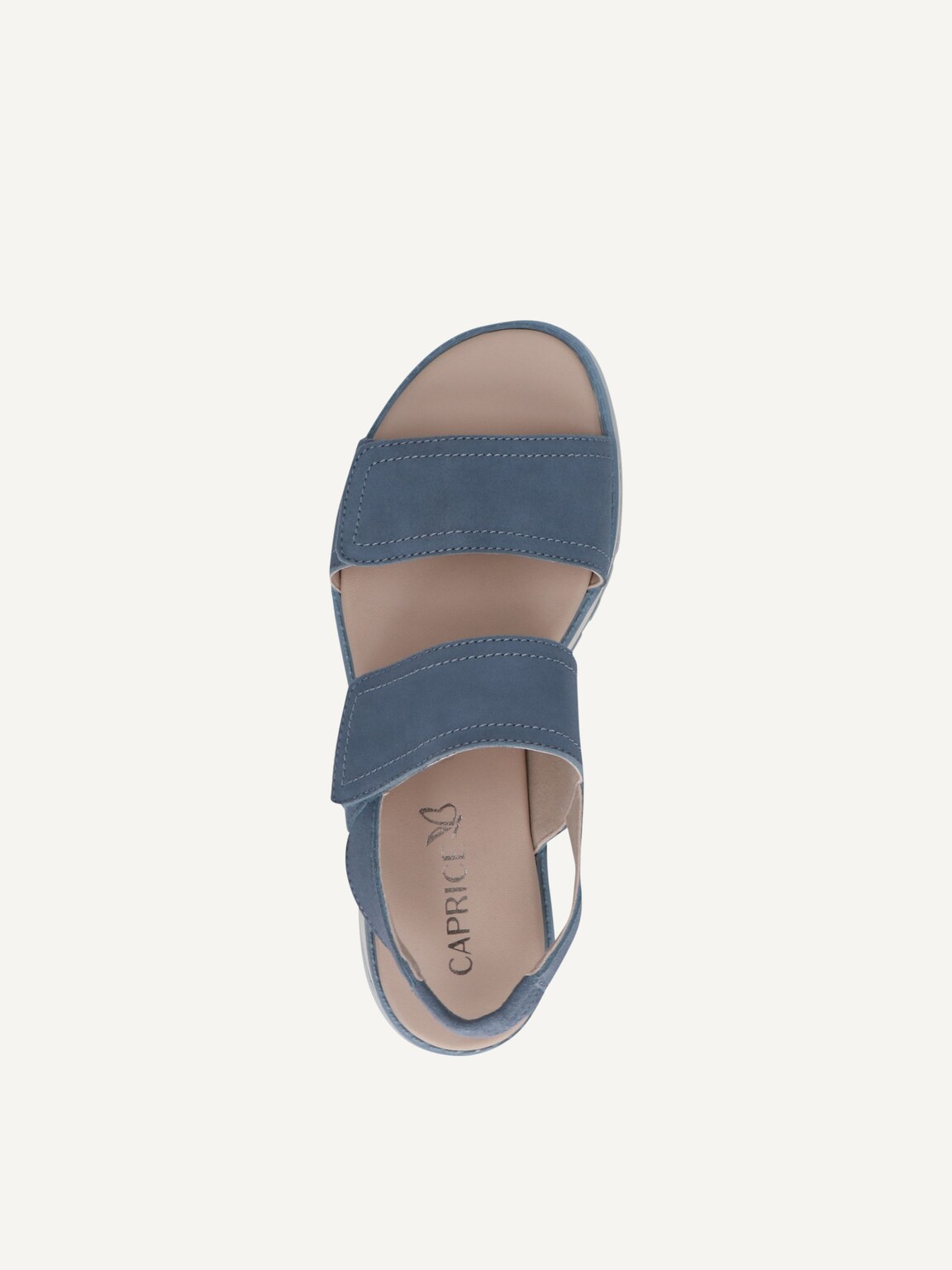 Caprice, Leather Sandal - blue LT.BLUE SUEDE, image 5 of 5