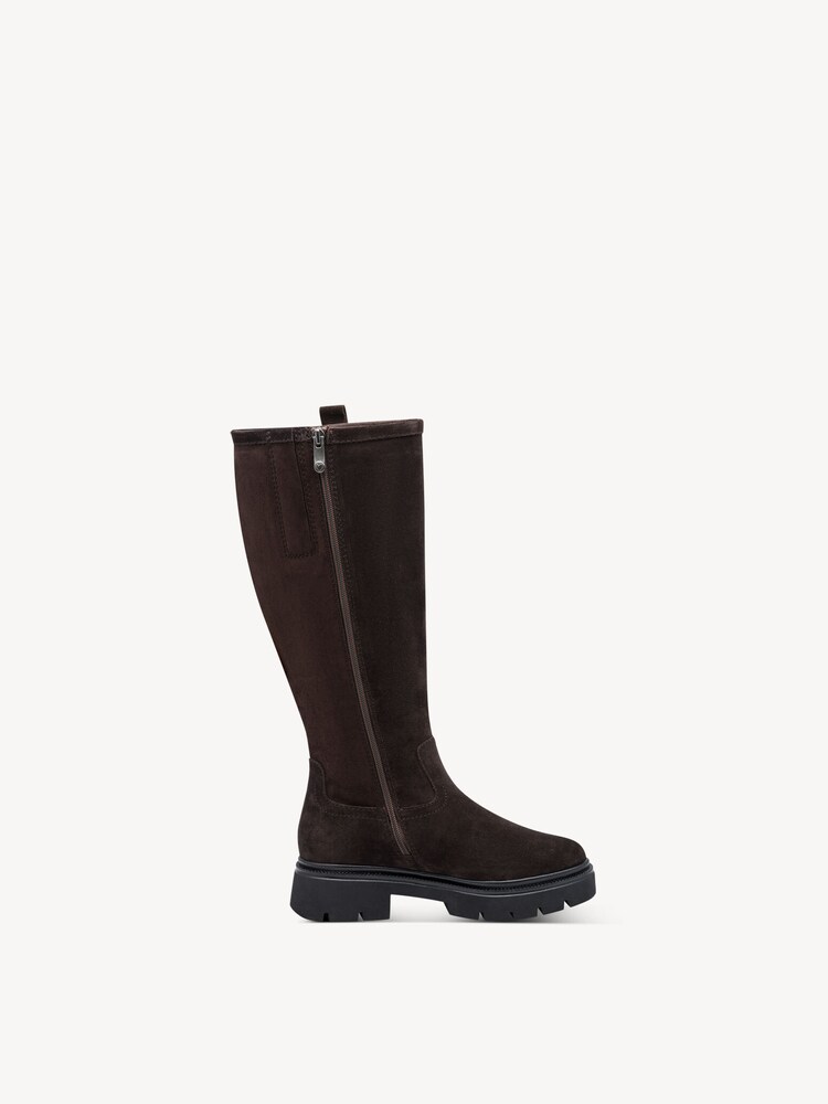 Marco Tozzi, Boots - brown, MOCCA SUEDE, Image 7 of 7