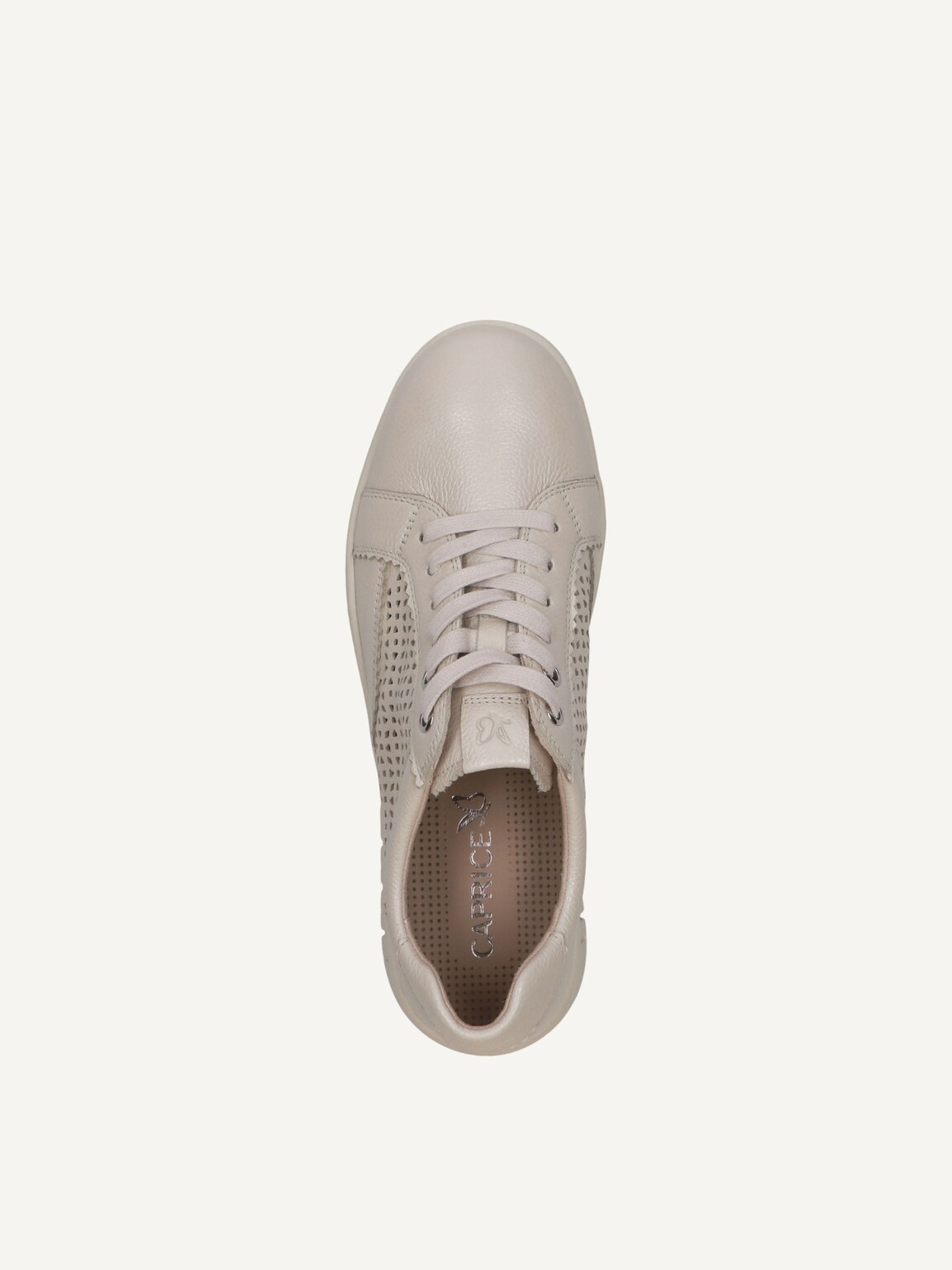 Caprice, Leather Sneaker - white PEARL NAPPA, image 5 of 5
