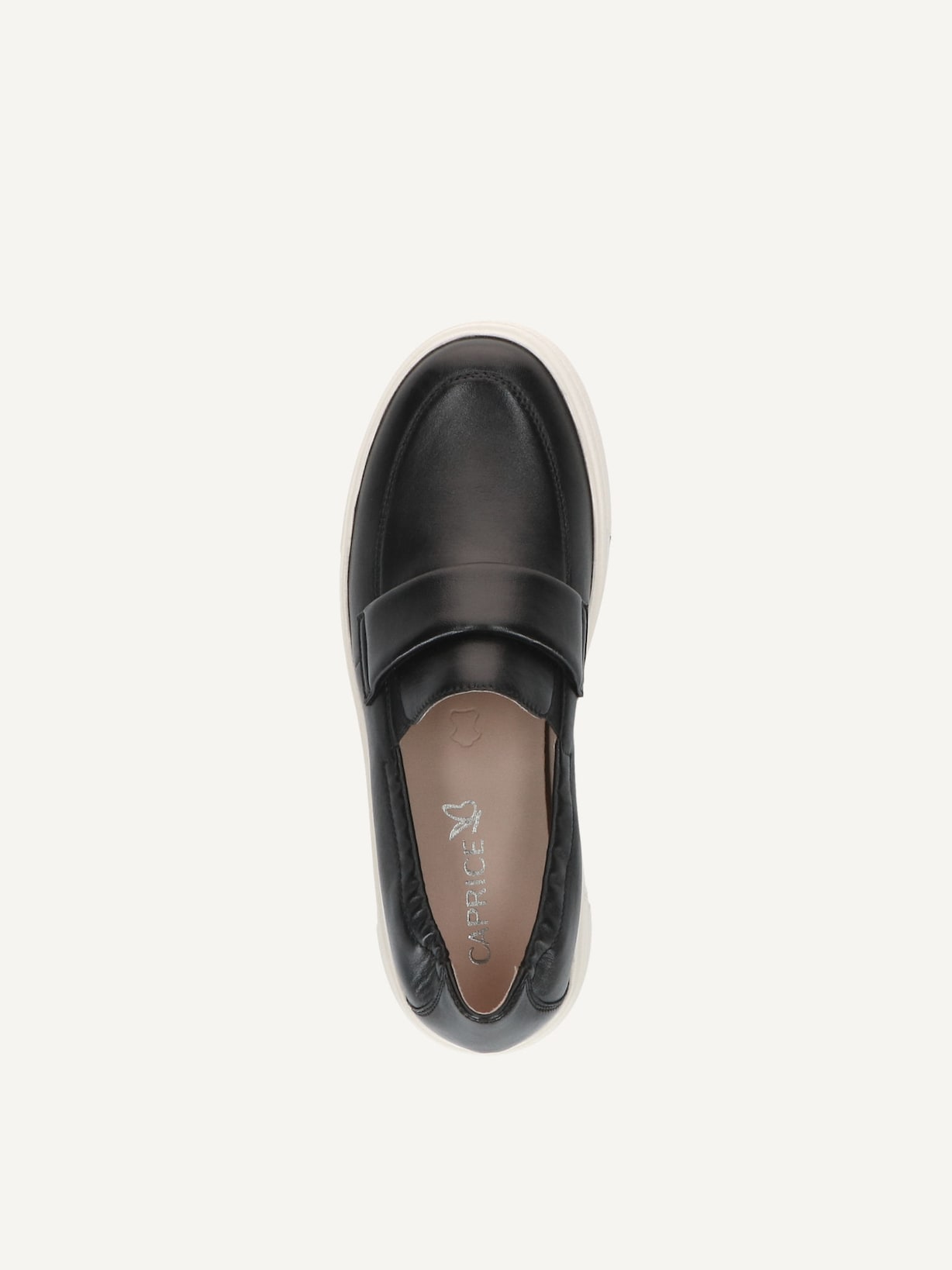 Caprice, Basket en cuir - noir BLACK NAPPA, image 4 sur 5