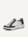 Not selected, Caprice, Leather Sneaker - offwhite WHITE/BLACK