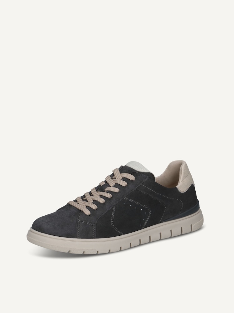 Caprice, Ledersneaker - grau DK GREY COMB, Bild 3 von 6