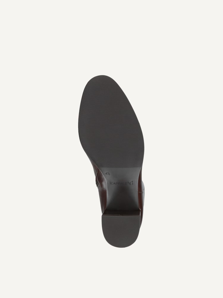 Caprice, Leather Boots - brown DK BROWN NAPPA, image 5 of 5