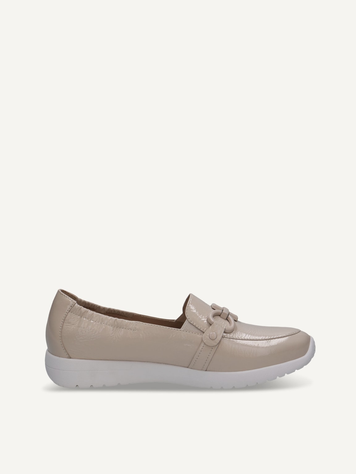 Caprice, Leather Slipper - white SNOW NAPLAK, image 3 of 5