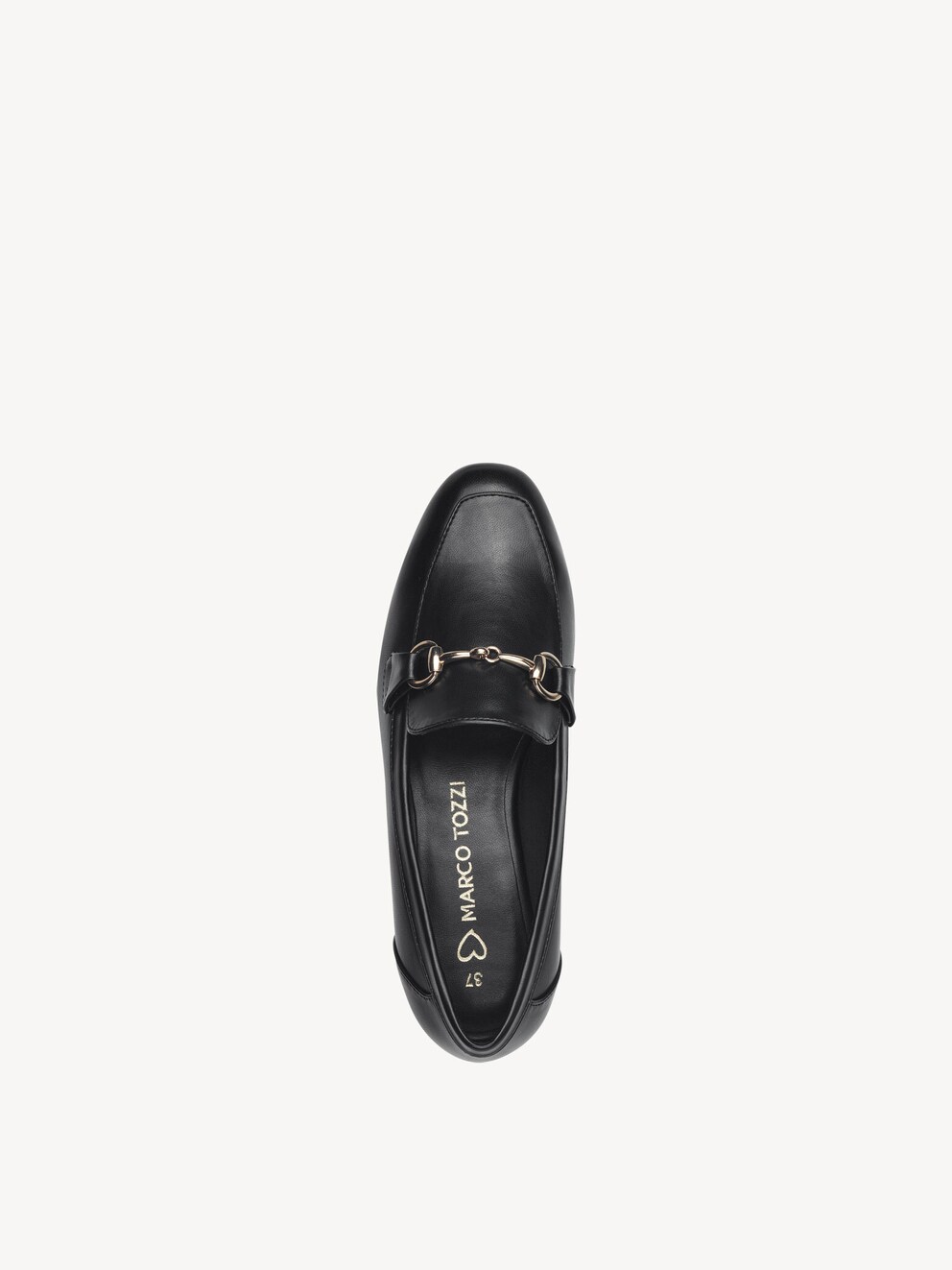 Marco Tozzi, Slipper - schwarz BLACK/GOLD, Bild 6 von 7