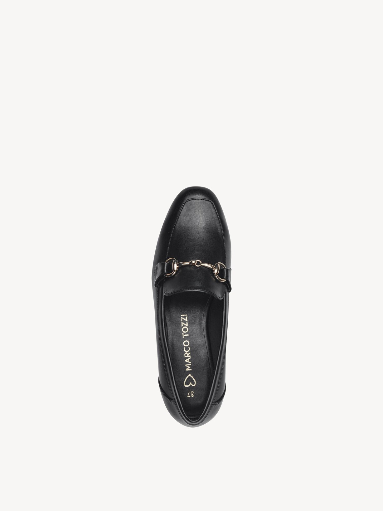 Marco Tozzi, Slipper - schwarz BLACK/GOLD, Bild 6 von 7