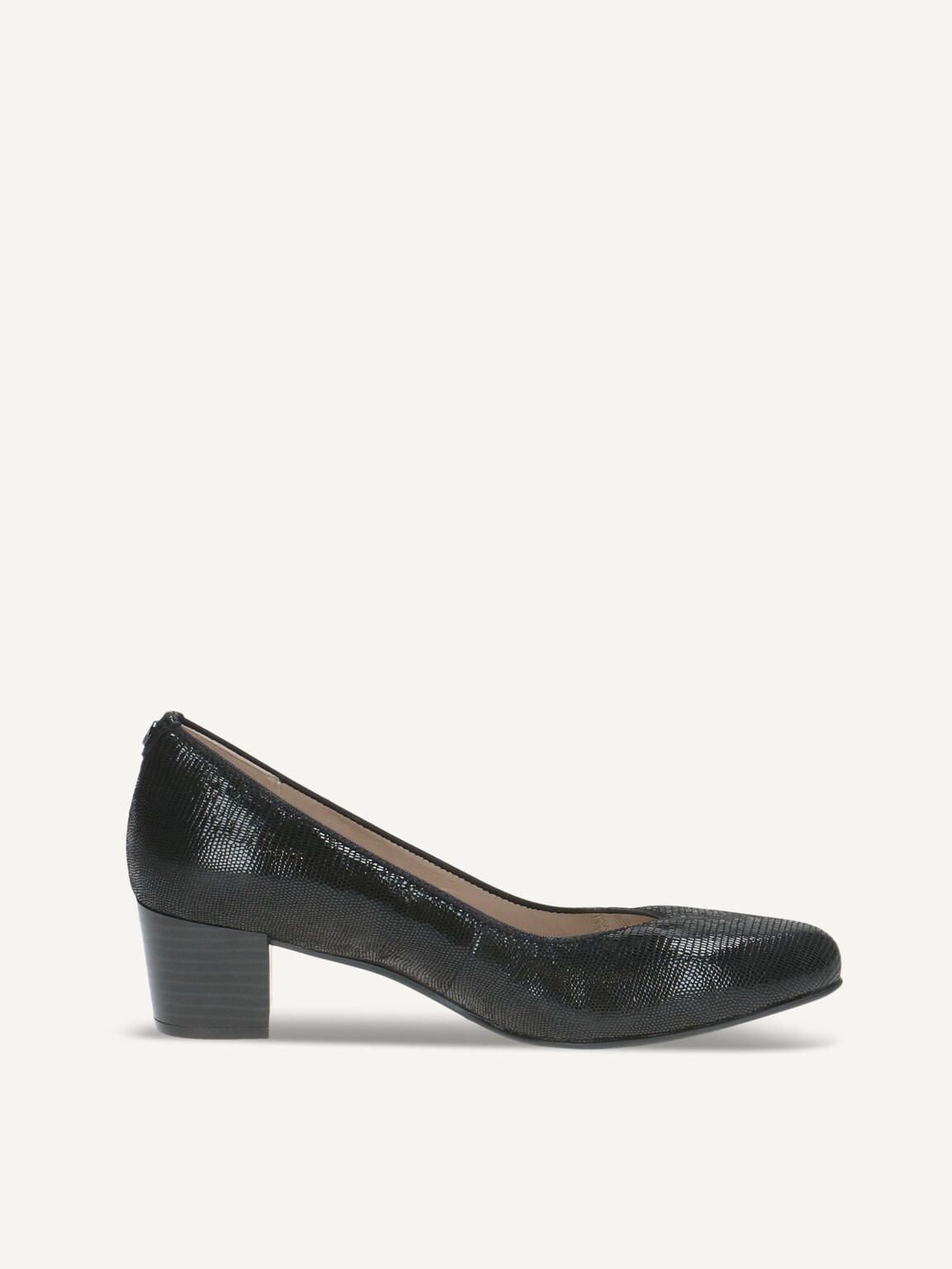 Caprice, Leather Pumps - black BLACK REPTILE, image 3 of 5