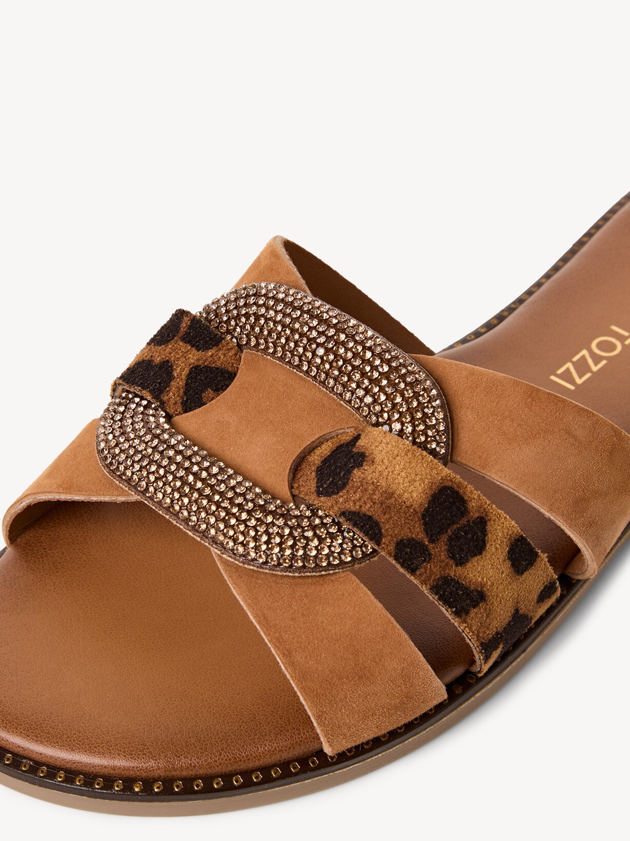 Marco Tozzi, Ciabatte - marrone COGNAC COMB, immagine 4 di 6