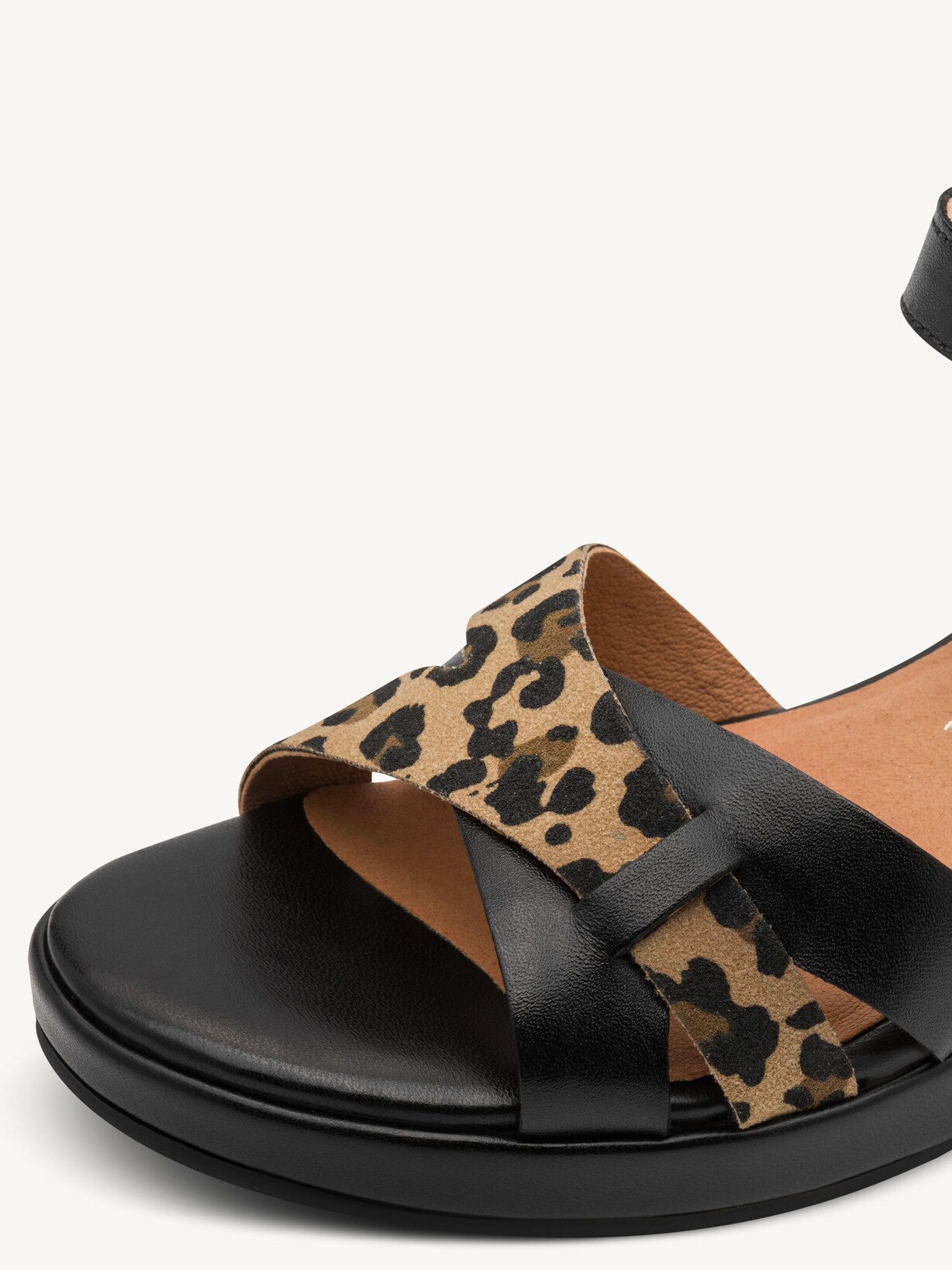 Marco Tozzi, Sandalette - sort BLACK COMB, billede 4 af 6