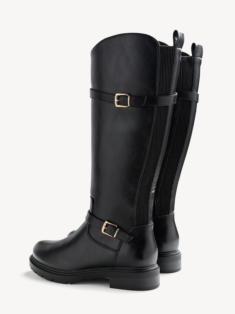 Marco Tozzi, Boots - black warm lining, BLACK, Image 2 of 7