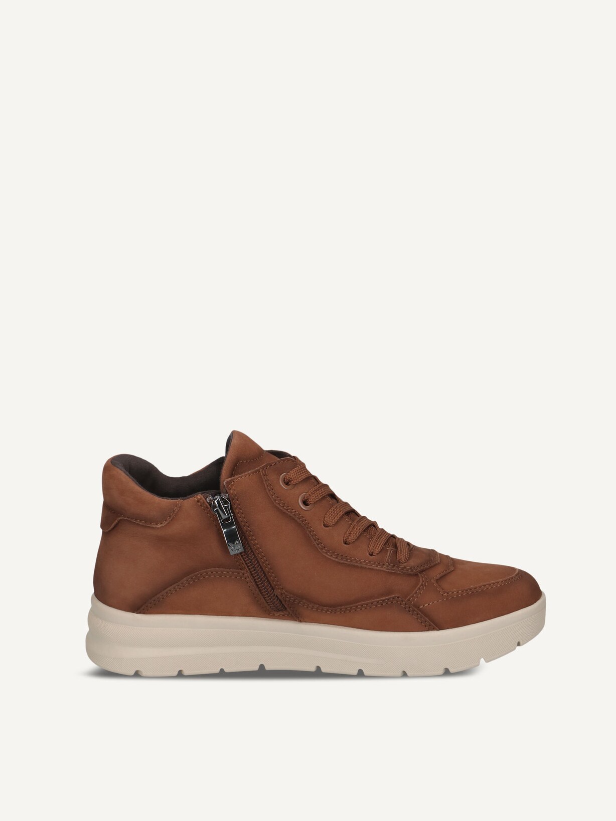 Caprice, Sneaker - marrone COGNAC NUBUC, immagine 3 di 5