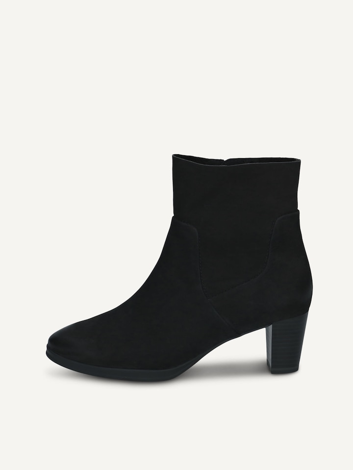 Caprice, Lederstiefelette - schwarz BLACK NUBUC