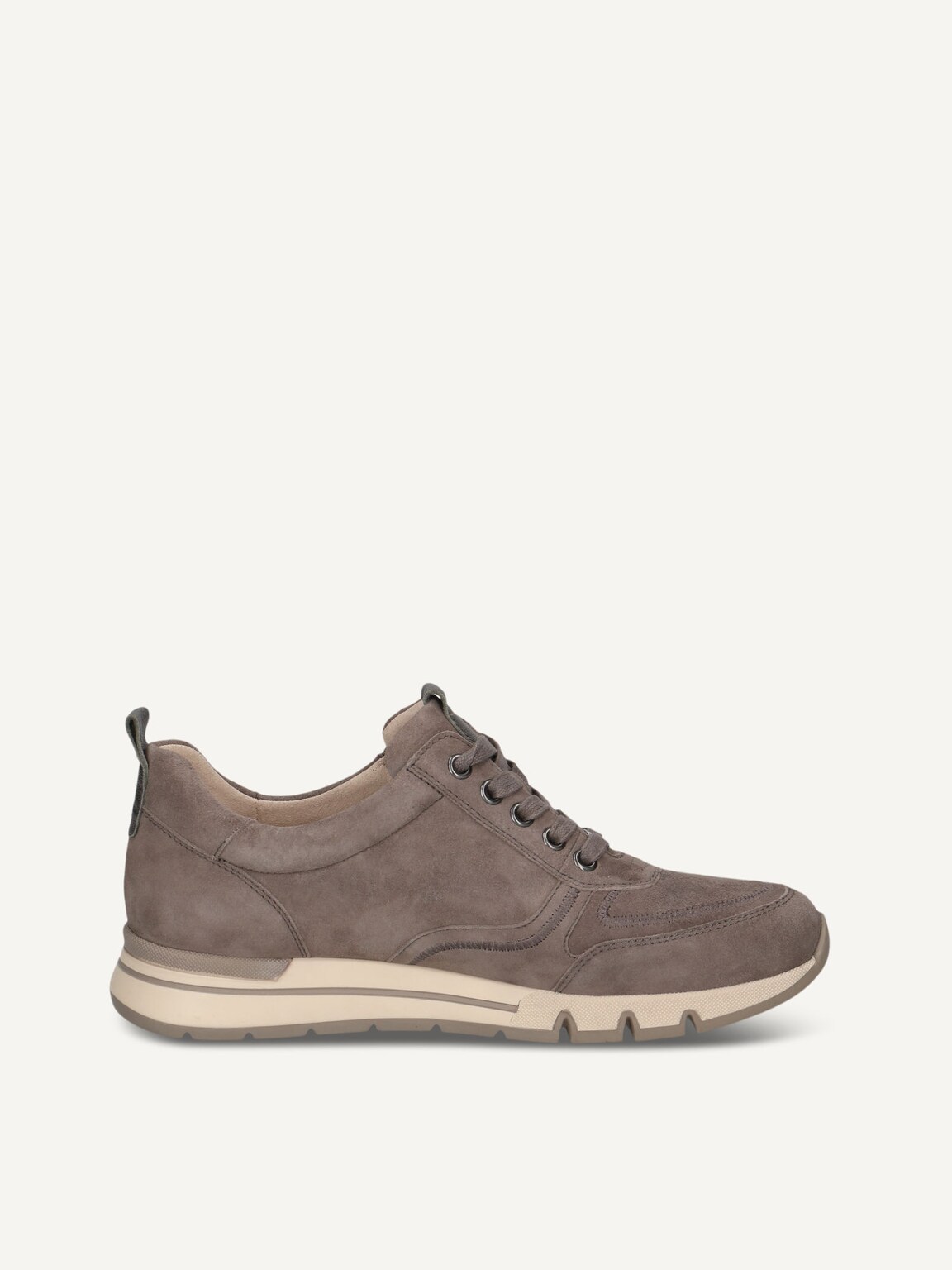 Caprice, Leather Sneaker - beige TAUPE COMB, image 4 of 6