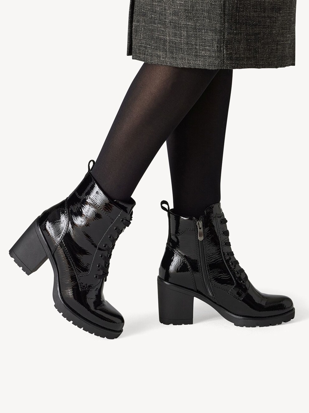 Marco Tozzi, Bootie - black BLACK PATENT, image 2 of 7