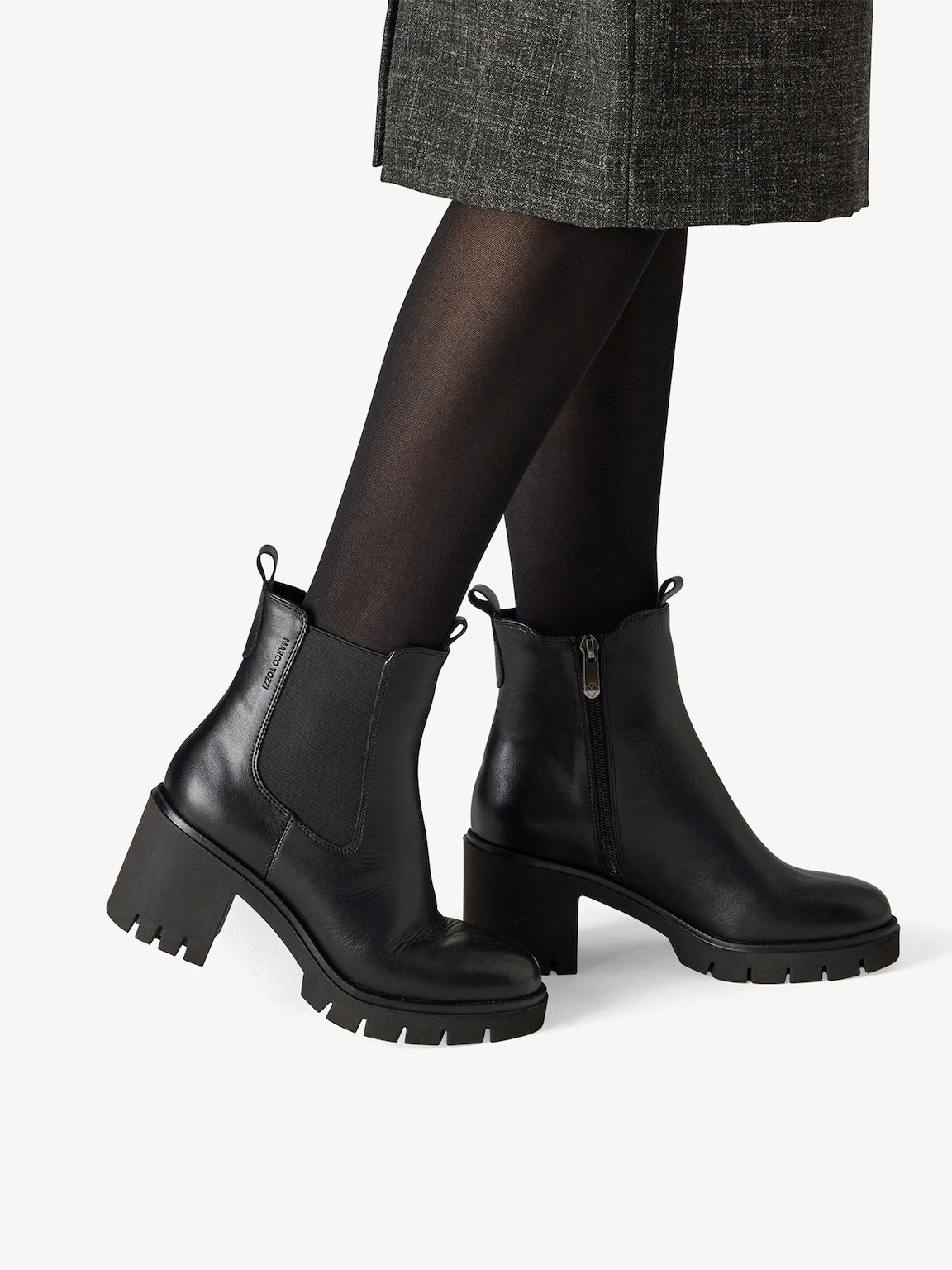 Marco Tozzi, Chelsea boot - black, BLACK, Image 2 of 7