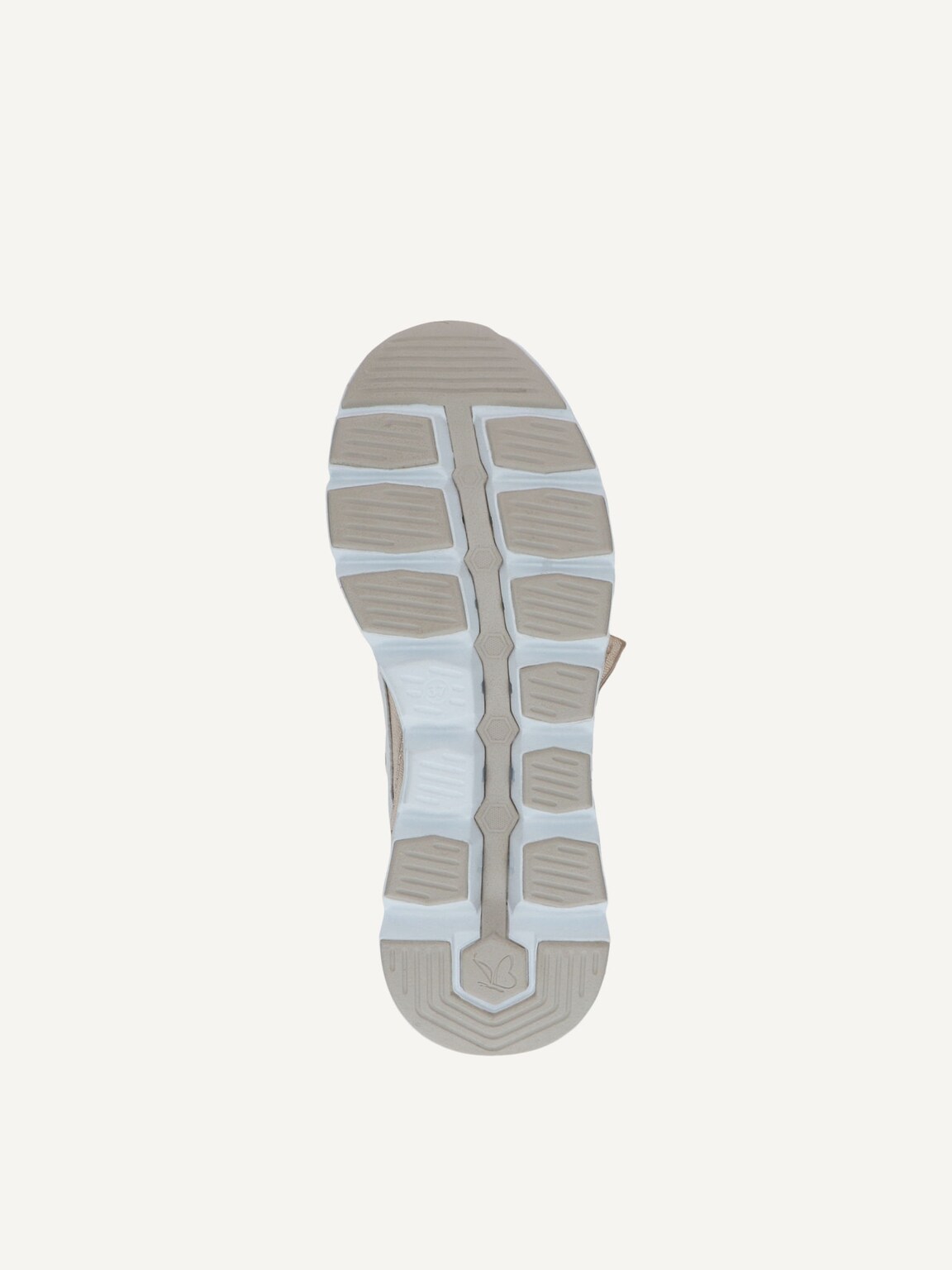 Caprice, Leather Sneaker - metallic PLATIN.MET.CO, image 4 of 5