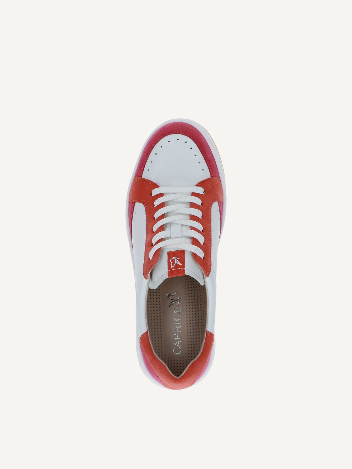 Caprice, Leather Sneaker - white WHITE COMB, image 5 of 5