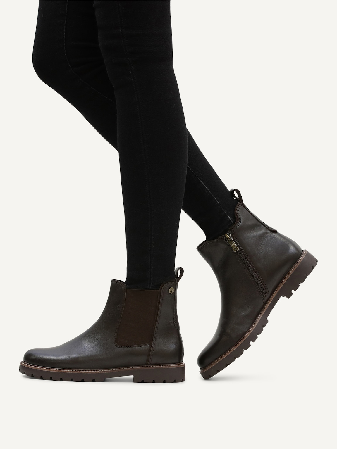 Caprice, Chelsea boot - brown DK BROWN NAPPA, image 2 of 6