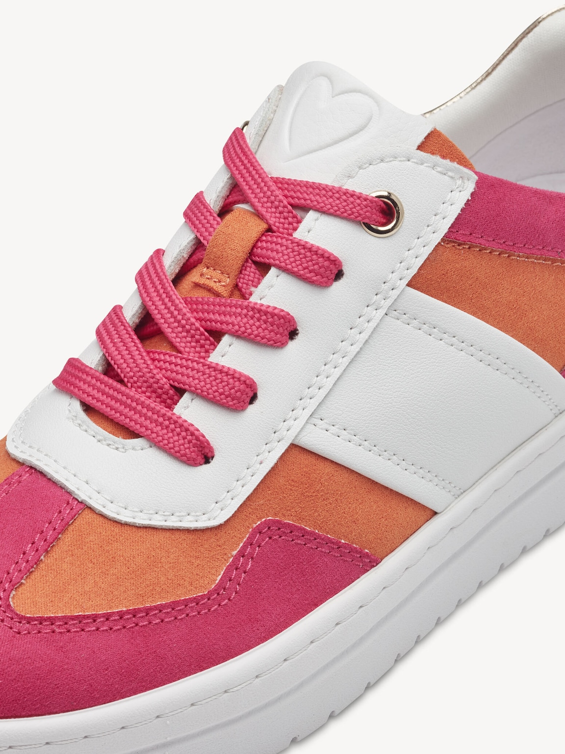 Marco Tozzi, Sneaker - bianco WHITE/PINK, immagine 7 di 7