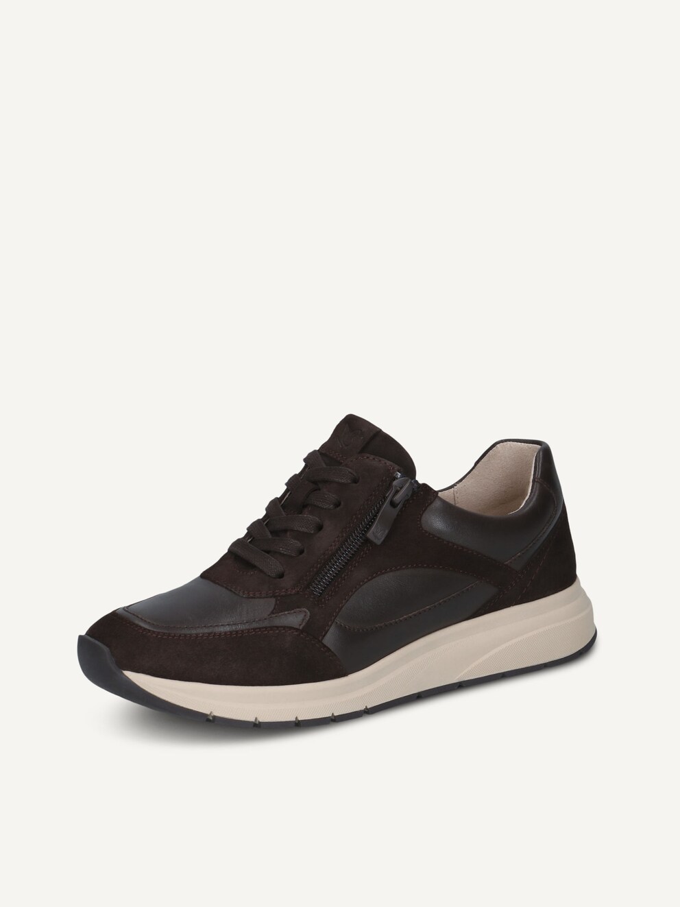 Caprice, Sneaker - marrone DK BROWN COMB, immagine 2 di 5