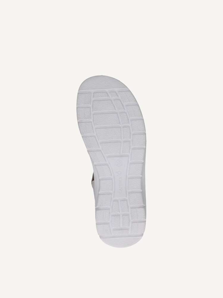 Caprice, Leather Sandal - white OFFWH/LT GOLD, image 5 of 6