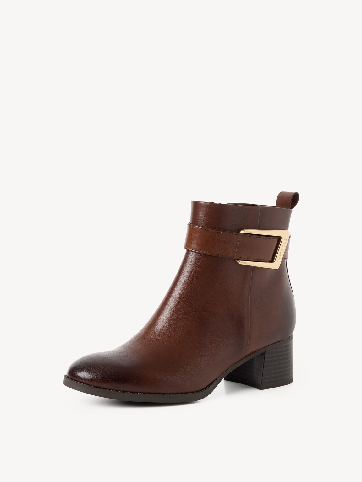 Marco Tozzi, Lederstiefelette - braun CHESTNUT, Bild 3 von 7