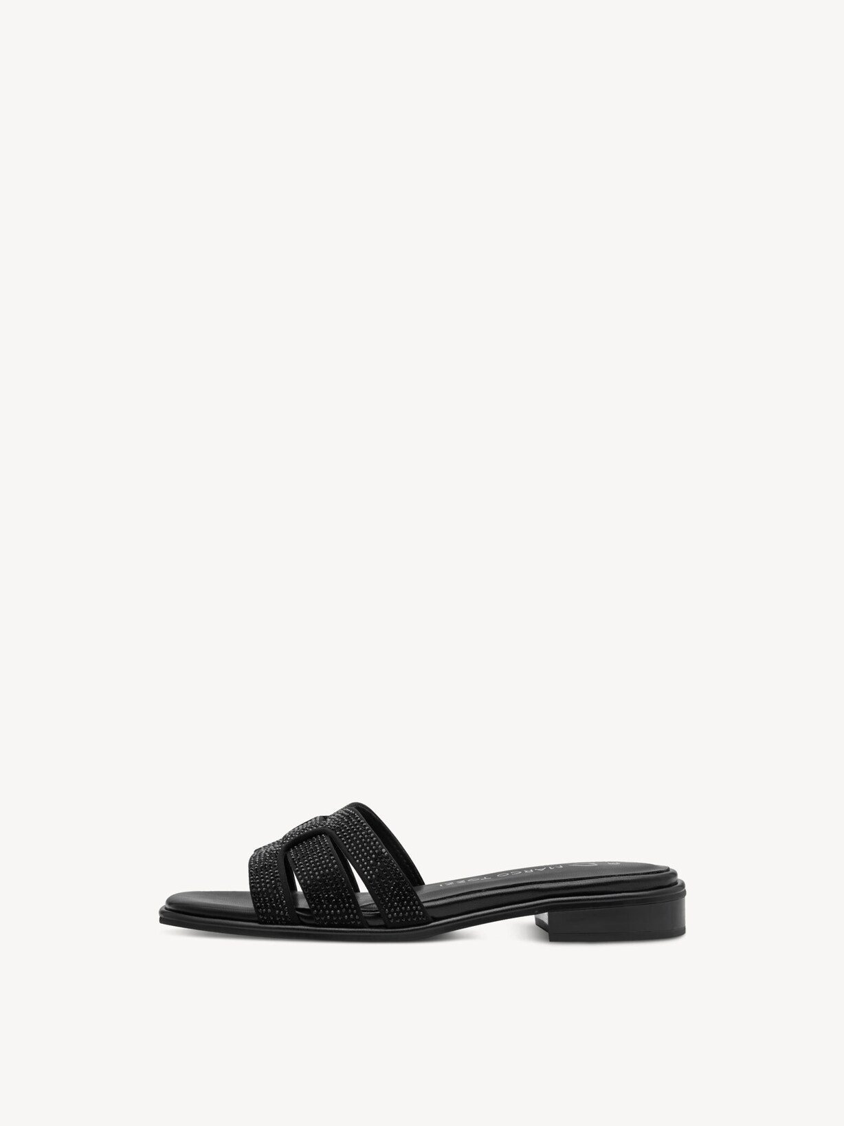 Marco Tozzi, Pantolette - sort BLACK, billede 2 af 6