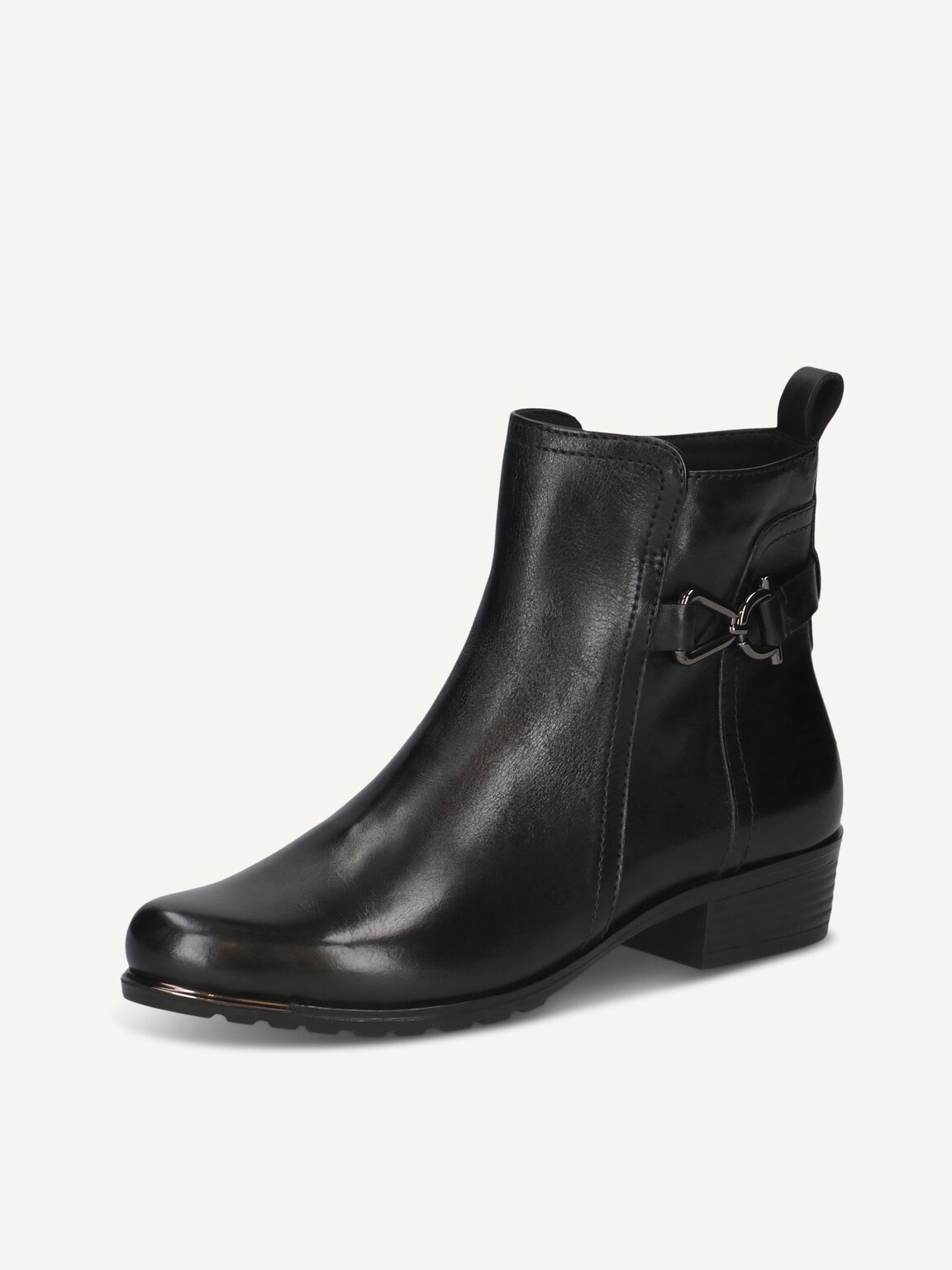 Caprice, Leather Bootie - black BLACK NAPPA, image 1 of 5