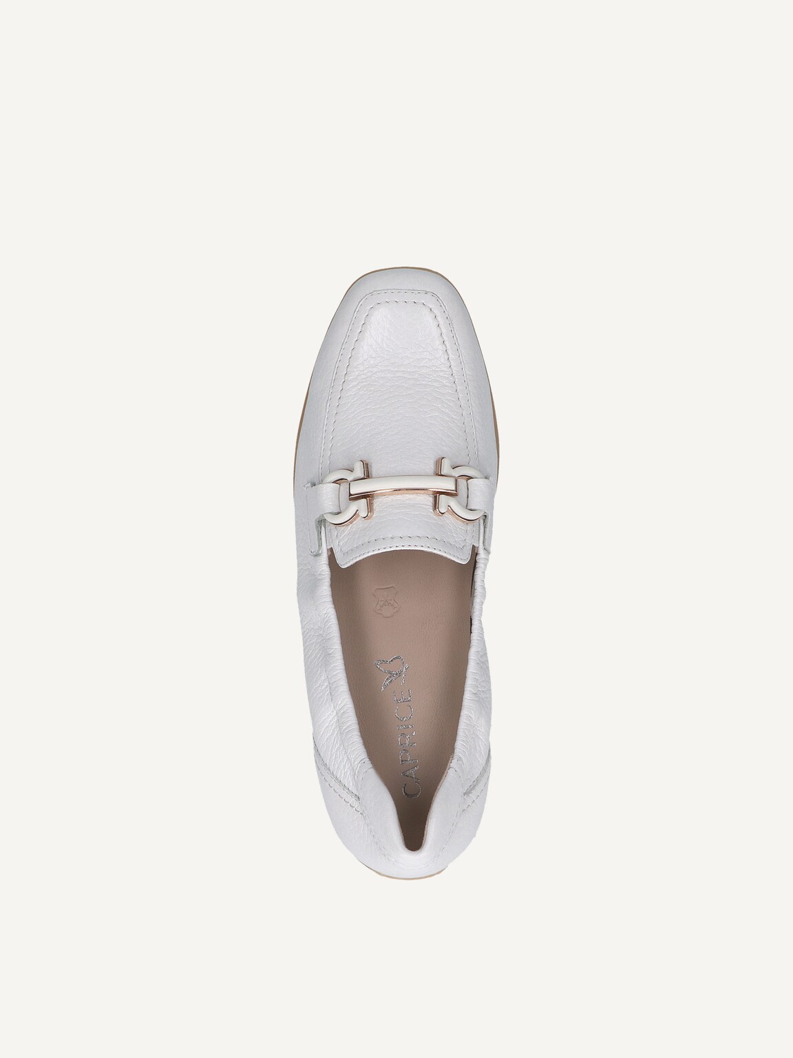Caprice, Leather Slipper - white WHITE DEER, image 6 of 6