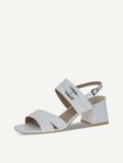Not selected, Caprice, Leather Heeled sandal - white WHITE NAPPA