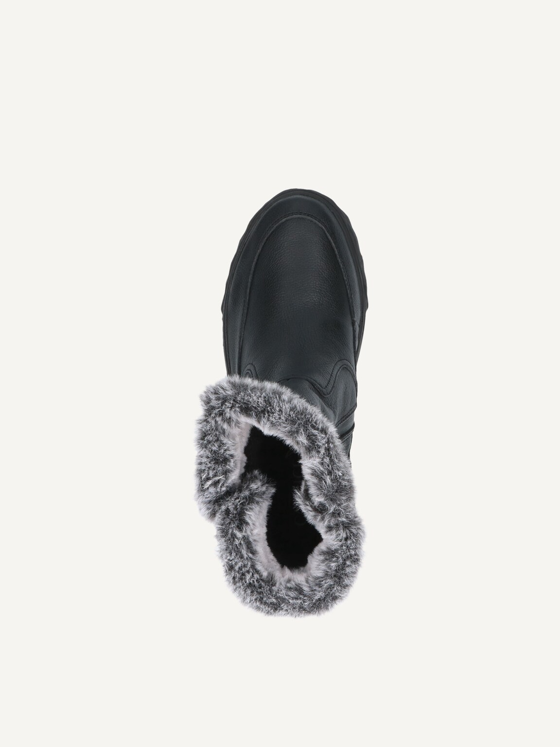 Caprice, Bootie - black warm lining BLACK NAPPA, image 5 of 5