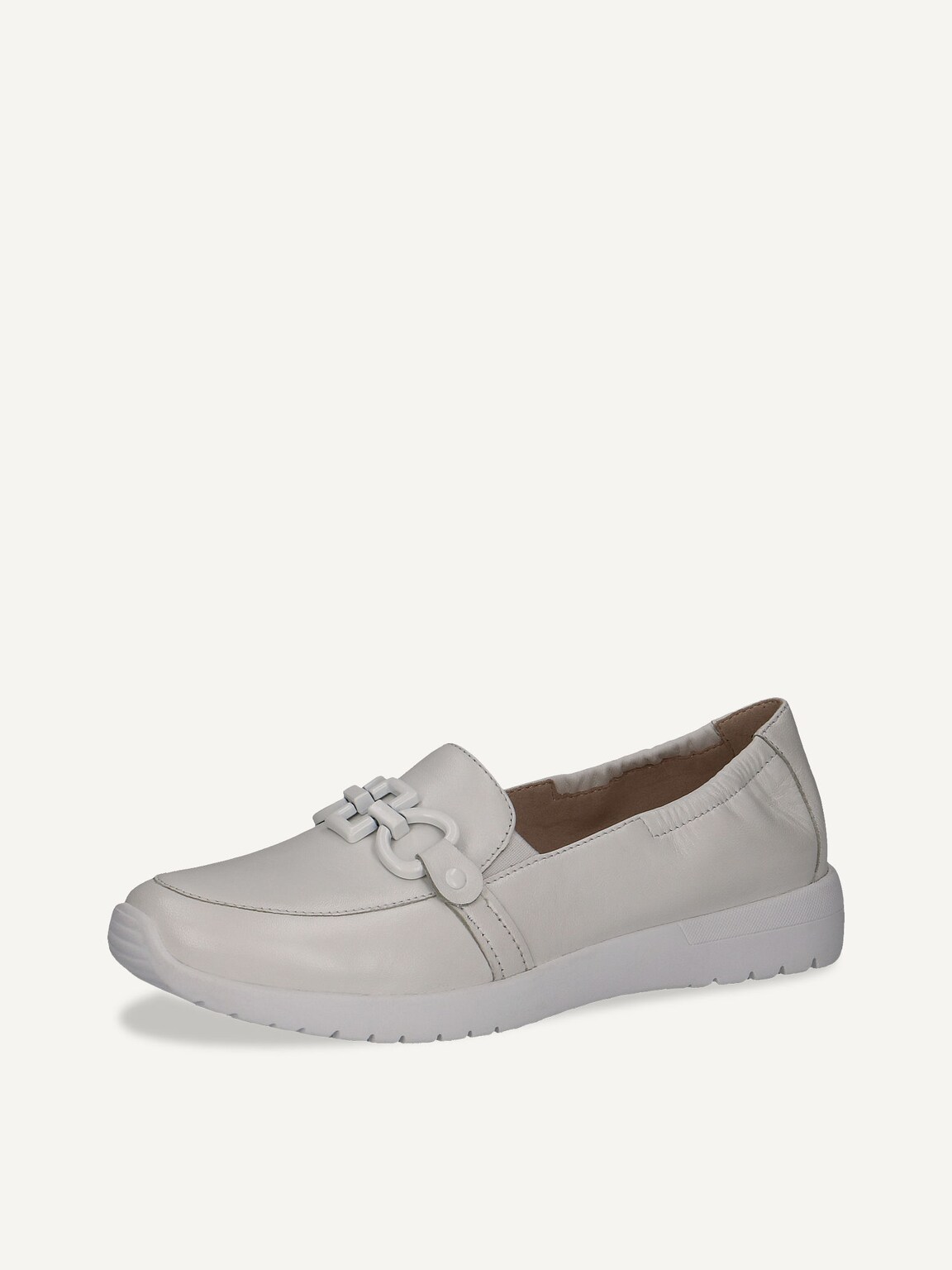 Caprice, Leather Slipper - white WHITE SOFTNAP., image 1 of 5