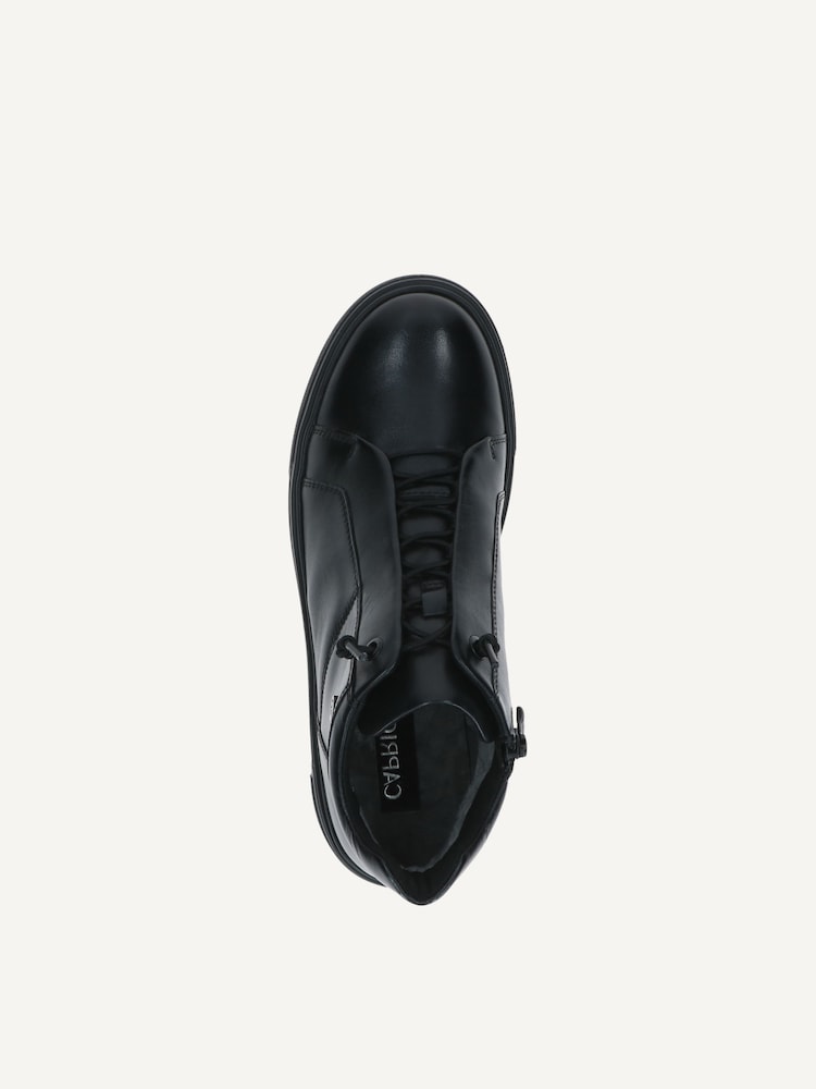 Caprice, Basket en cuir - noir BLACK NAPPA, image 4 sur 5