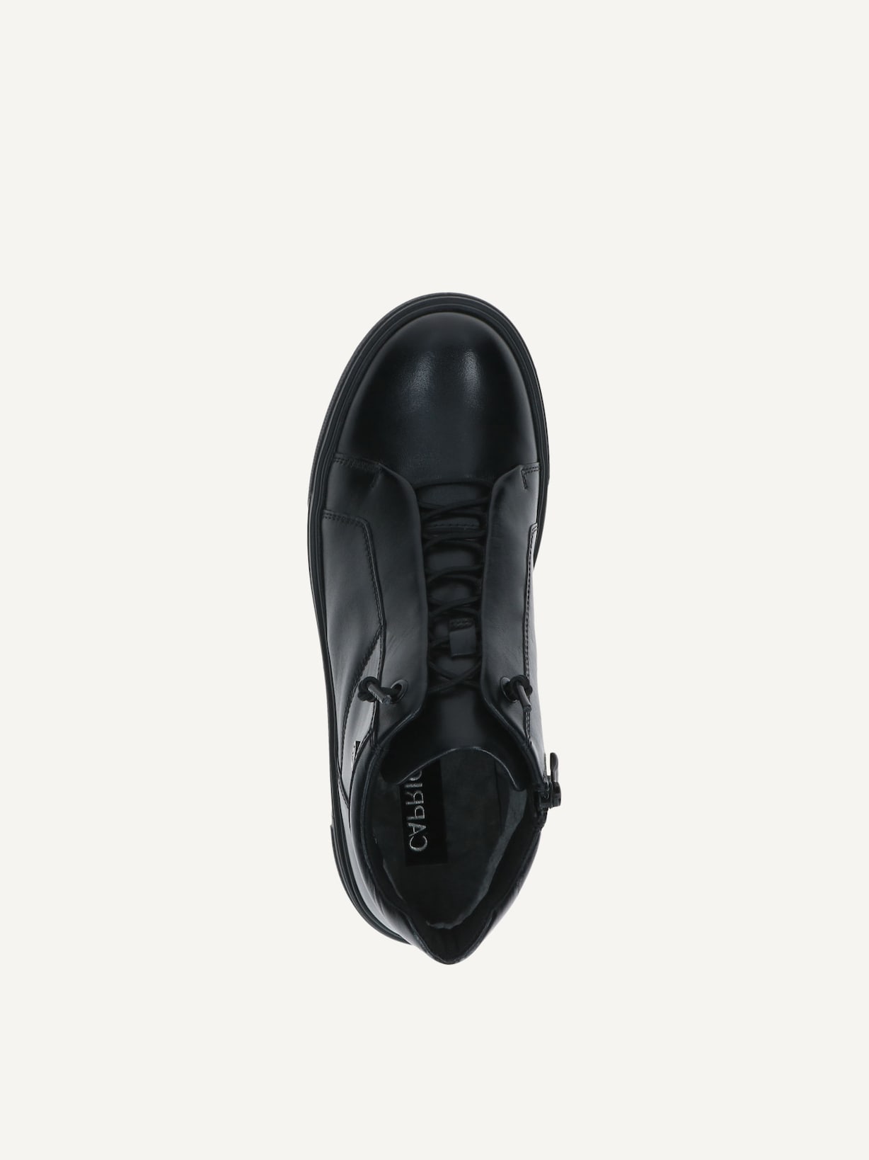 Caprice, Basket en cuir - noir BLACK NAPPA, image 4 sur 5