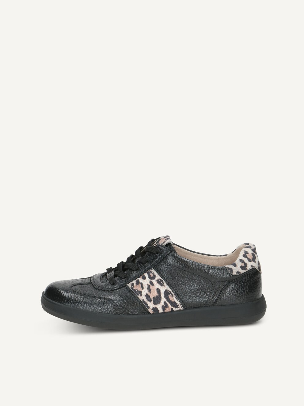 Caprice, Basket en cuir - noir BLACK DEER COM, image 1 sur 5
