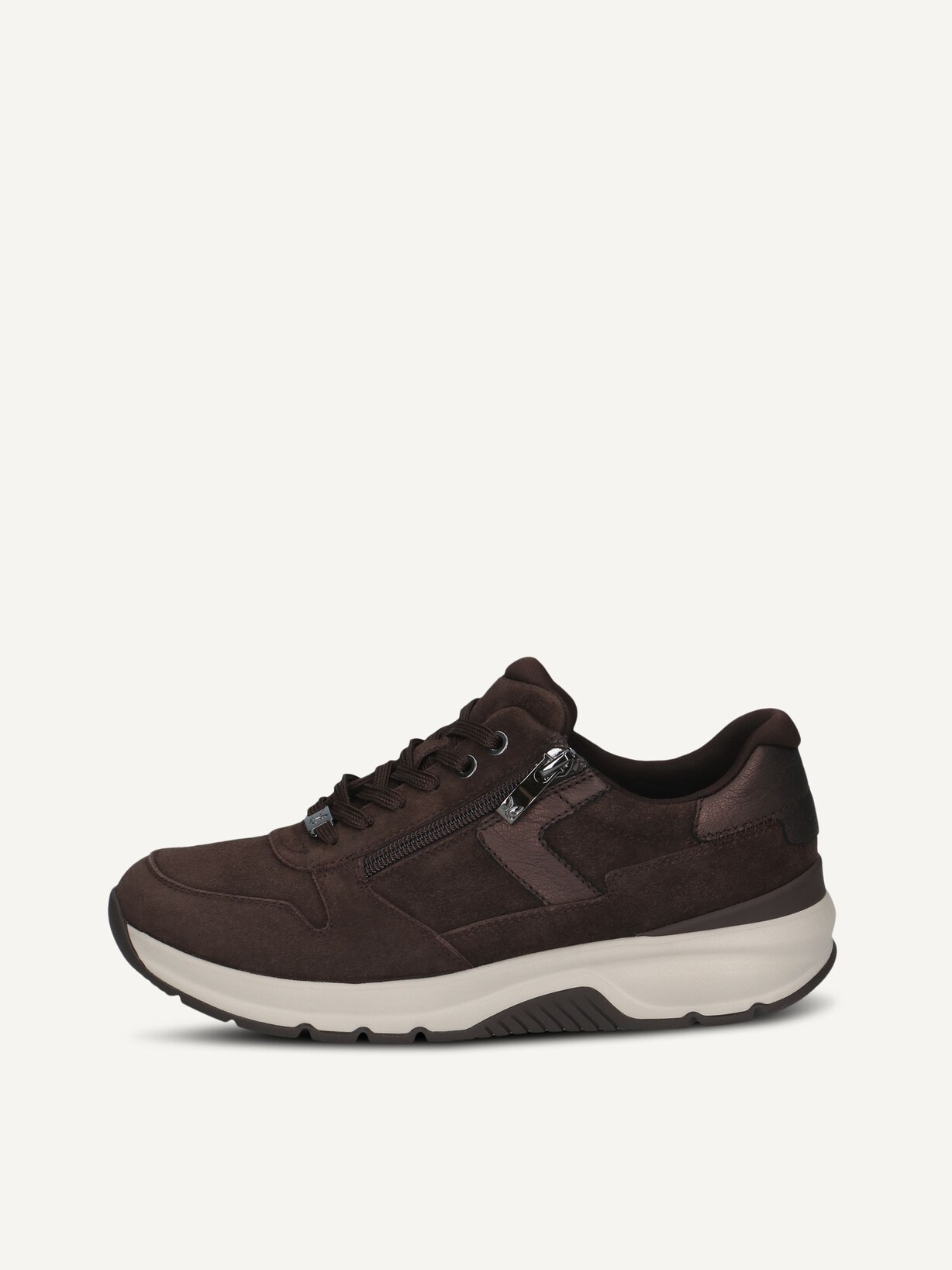 Caprice, Leather Sneaker - brown DK BROWN COMB, image 1 of 5