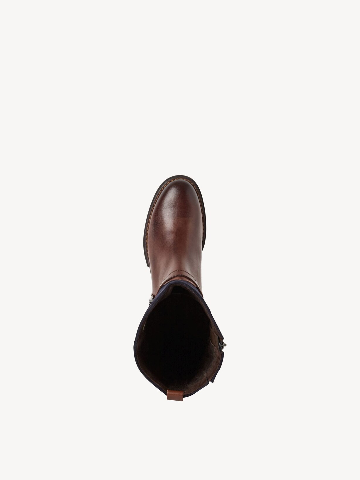 Marco Tozzi, Kozačky - hnědá CHESTNUT/NAVY, obrázek 6 z 7