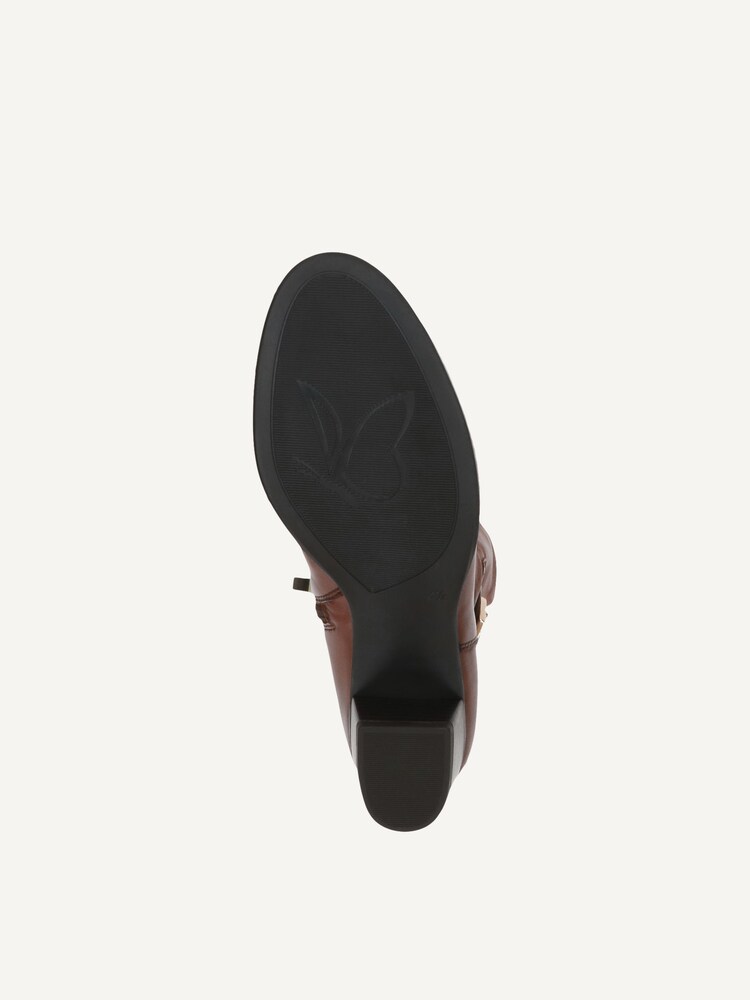 Caprice, Leather Bootie - brown COGNAC NAPPA, image 5 of 6